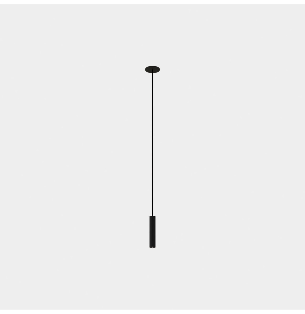 LedsC4 - Luminaria colgante Prolix Recessed LED 5.9W 2700K negro 217lm