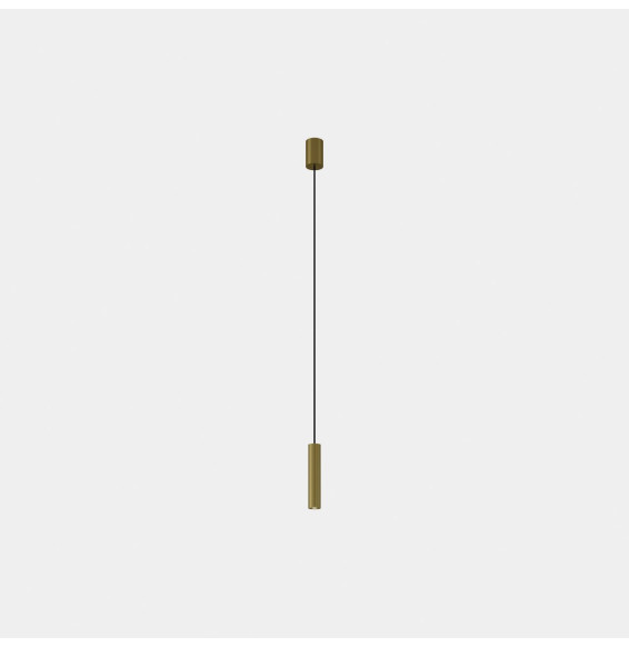 LedsC4 - Luminaria colgante Prolix Surface LED 5.9W 2700K oro mate 217lm