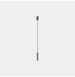 LedsC4 - Luminaria colgante Prolix Surface LED 5.9W 2700K oro mate 217lm