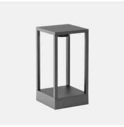 LedsC4 - Luminaria exterior Chillout IP66 RACK LED 13.5W 2700K gris 760lm CASAMBI