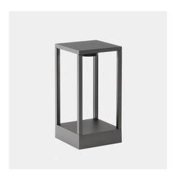 LedsC4 - Luminaria exterior Chillout IP66 RACK LED 13.5W 2700K gris 760lm CASAMBI