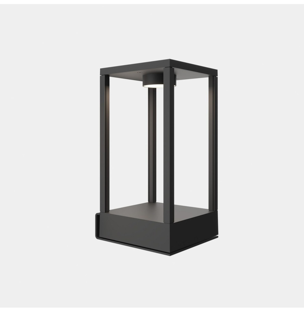 LedsC4 - Luminaria exterior Chillout IP66 RACK LED 13.5W 2700K gris 760lm DALI-2 LedsC4 - Luminaria exterior Chillout IP66 RACK LED 13.5W 2700K gris 760lm DALI-2