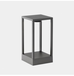 LedsC4 - Luminaria exterior Chillout IP66 RACK LED 13.5W 2700K gris 760lmON-OFF