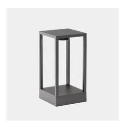 LedsC4 - Luminaria exterior Chillout IP66 RACK LED 13.5W 2700K gris 760lm DALI-2