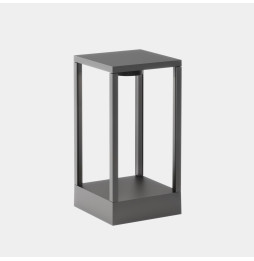 LedsC4 - Luminaria exterior Chillout IP66 RACK LED 13.5W 2700K gris 760lmON-OFF