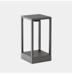 LedsC4 - Luminaria exterior Chillout IP66 RACK LED 13.5W 2700K gris 760lmON-OFF