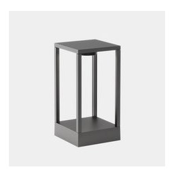 LedsC4 - Luminaria exterior Chillout IP66 RACK LED 13.5W 2700K gris 760lmON-OFF