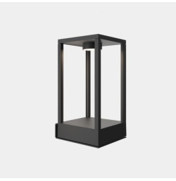 LedsC4 - Luminaria exterior Chillout IP66 RACK LED 13.5W 2700K gris urbano 760lm DALI-2