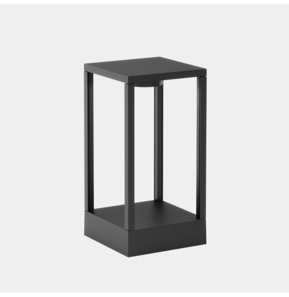 LedsC4 - Luminaria exterior Chillout IP66 RACK LED 13.5W 2700K gris urbano 760lm DALI-2