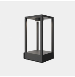LedsC4 - Luminaria exterior Chillout IP66 RACK LED 13.5W 2700K gris urbano 760lm DALI-2