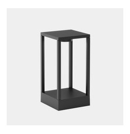 LedsC4 - Luminaria exterior Chillout IP66 RACK LED 13.5W 2700K gris urbano 760lm DALI-2