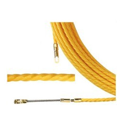 PROIMAN - Guía pasacables helicoidal monofilamento amarillo 5,2mmx30m
