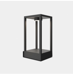 LedsC4 - Luminaria exterior Chillout IP66 RACK LED 13.5W 2700K negro 760lm CASAMBI
