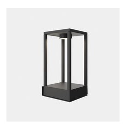 LedsC4 - Luminaria exterior Chillout IP66 RACK LED 13.5W 2700K negro 760lm CASAMBI