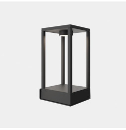 LedsC4 - Luminaria exterior Chillout IP66 RACK LED 13.5W 2700K negro 760lm CASAMBI