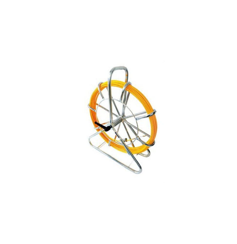 Guía pasacables helicoidal monofilamento amarillo 5,2mmx50m+contenedor