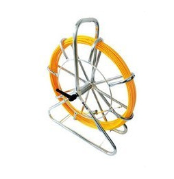 Guía pasacables helicoidal monofilamento amarillo 5,2mmx50m+contenedor