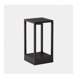 LedsC4 - Luminaria exterior Chillout IP66 RACK LED 13.5W 2700K negro 760lm CASAMBI