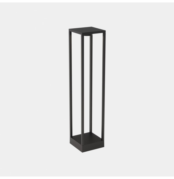 LedsC4 - Luminaria exterior Chillout IP66 RACK LED 13.5W 2700K negro 760lm CASAMBI