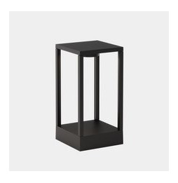 LedsC4 - Luminaria exterior Chillout IP66 RACK LED 13.5W 2700K negro 760lm CASAMBI