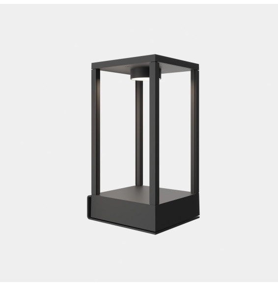 LedsC4 - Luminaria exterior Chillout IP66 RACK LED 13.5W 2700K negro 760lmON-OFF
