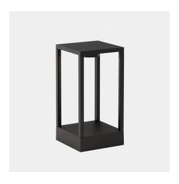 LedsC4 - Luminaria exterior Chillout IP66 RACK LED 13.5W 2700K negro 760lm DALI-2