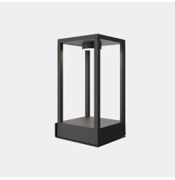 LedsC4 - Luminaria exterior Chillout IP66 RACK LED 13.5W 2700K negro 760lm DALI-2