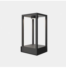 LedsC4 - Luminaria exterior Chillout IP66 RACK LED 13.5W 2700K negro 760lm DALI-2