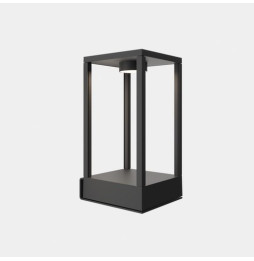 LedsC4 - Luminaria exterior Chillout IP66 RACK LED 13.5W 2700K negro 760lm DALI-2