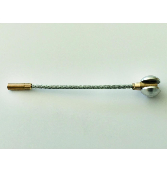 PROIMAN - Punta muelle acero flexible con rueda 6mm 78 M-5