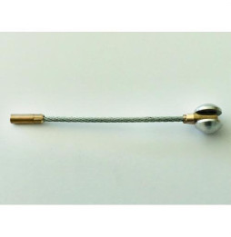 PROIMAN - Punta muelle acero flexible con rueda 6mm 78 M-5