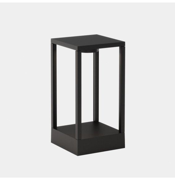 LedsC4 - Luminaria exterior Chillout IP66 RACK LED 13.5W 2700K negro 760lm CASAMBI