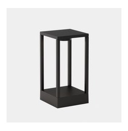 LedsC4 - Luminaria exterior Chillout IP66 RACK LED 13.5W 2700K negro 760lm CASAMBI