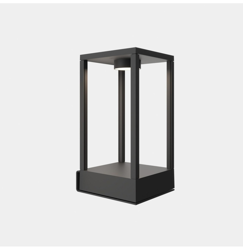LedsC4 - Luminaria exterior Chillout IP66 RACK LED 13.5W 2700K negro 760lmON-OFF