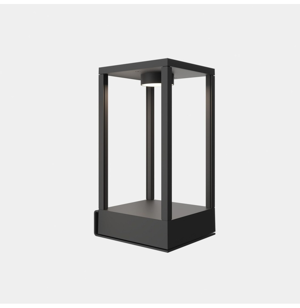 LedsC4 - Luminaria exterior Chillout IP66 RACK LED 13.5W 2700K negro 760lmON-OFF