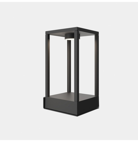LedsC4 - Luminaria exterior Chillout IP66 RACK LED 13.5W 2700K negro 760lmON-OFF