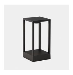 LedsC4 - Luminaria exterior Chillout IP66 RACK LED 13.5W 2700K negro 760lm DALI-2