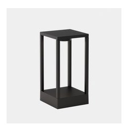 LedsC4 - Luminaria exterior Chillout IP66 RACK LED 13.5W 2700K negro 760lm DALI-2