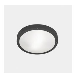 LedsC4 - Plafón IP66 BASIC LED 11.7W 2700K gris urbano 1269lm