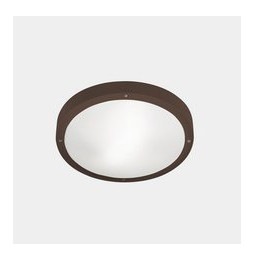 LedsC4 - Plafón IP66 BASIC E27 15W marrón