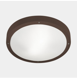 LedsC4 - Plafón IP66 BASIC LED 21.4W 2700K verde abeto 2606lm
