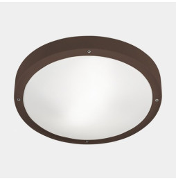 LedsC4 - Plafón IP66 BASIC LED 21.4W 2700K verde abeto 2606lm