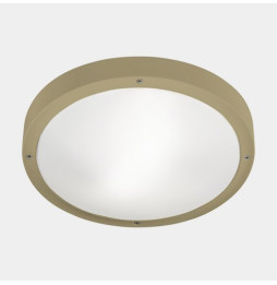 LedsC4 - Plafón IP66 BASIC LED 21.4W 2700K negro 2606lm