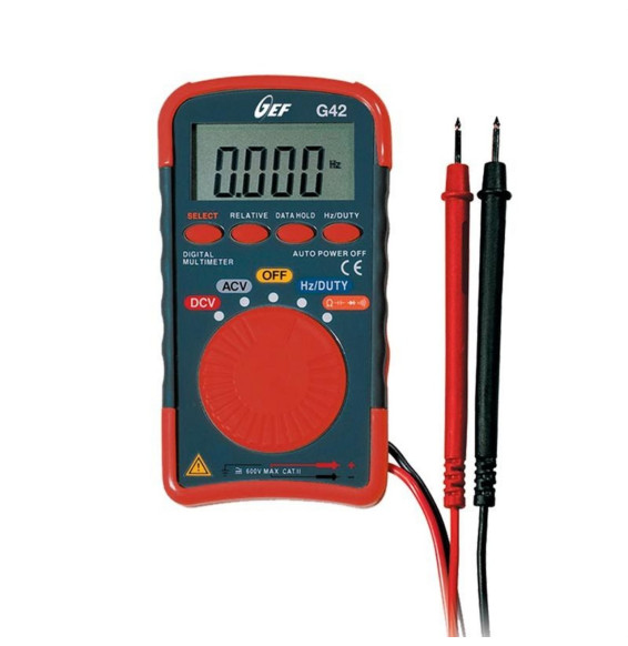 HT-INSTRUMENTS - Multímetro digital G42 completo de bolsillo