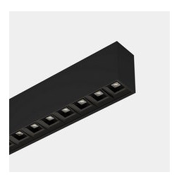 LedsC4 - Sistema lineal Infinite Pro 1136mm Surface Opticell 21.36W TW 2700K-6500K CRI 80 DALI DT8 negro IP40 3424lm