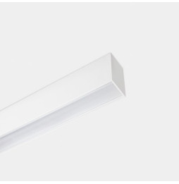 LedsC4 - Sistema lineal Infinite Pro 1136mm Suspended Haloprisma 12.69W blanco neutro 4000K CRI 80 DALI D4i blanco IP40 2409lm