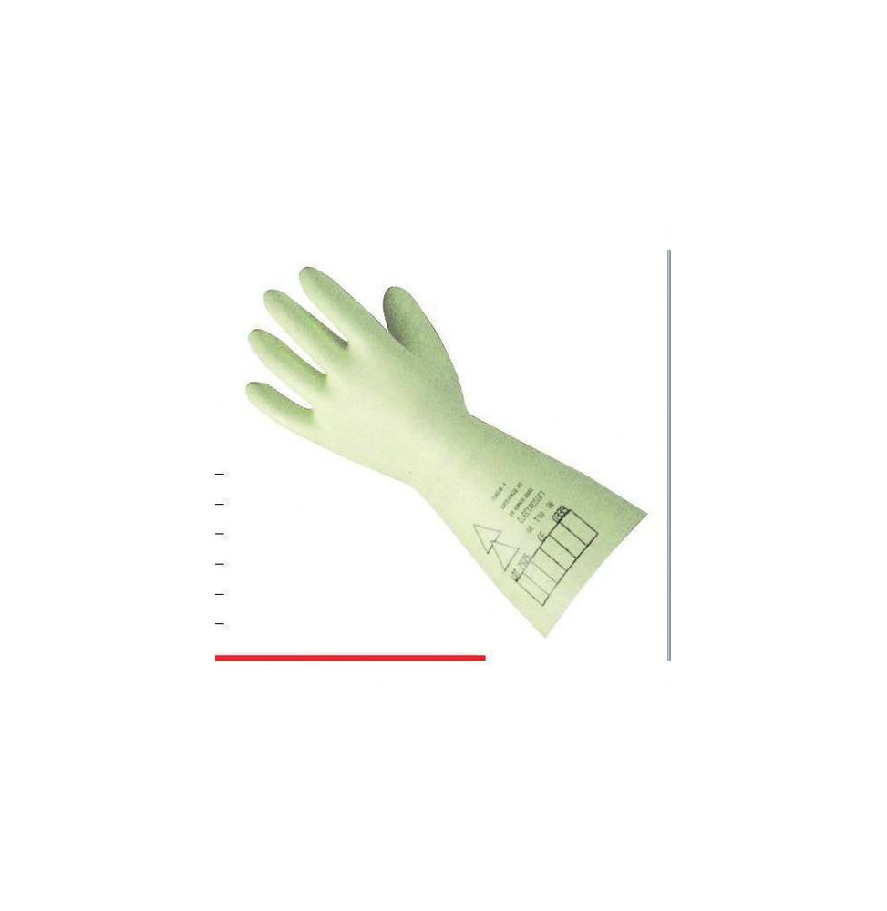 PROIMAN - Juego guantes dieléctrico 2500 C-00 (1 par) talla 10
