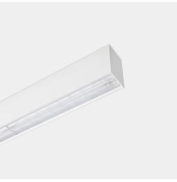 LedsC4 - Sistema lineal Infinite Pro 1136mm Up&Down Eliptic 17.0, 26.5W blanco neutro 4000K CRI 90 ON-OFF gris IP40 8580lm