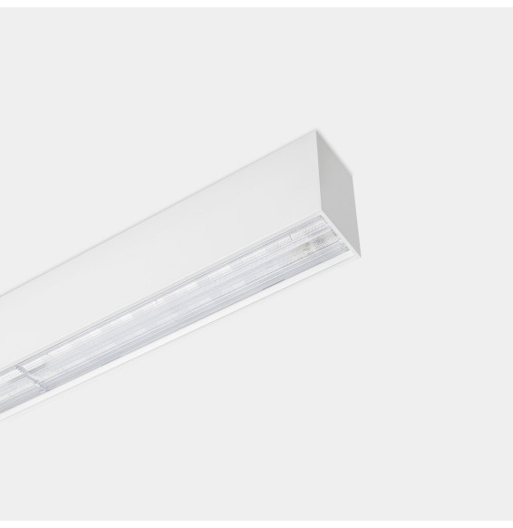 LedsC4 - Sistema lineal Infinite Pro 1136mm Up&Down Eliptic 17.0, 26.5W blanco neutro 4000K CRI 90 ON-OFF gris IP40 8580lm