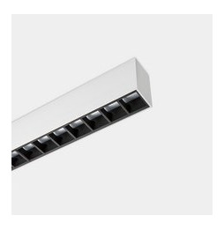 LedsC4 - Sistema lineal Infinite Pro 1136mm Up&Down Hexa-Cell 17.0, 26.5W 3000-4000K CRI 90 ON-OFF gris IP40 4680lm